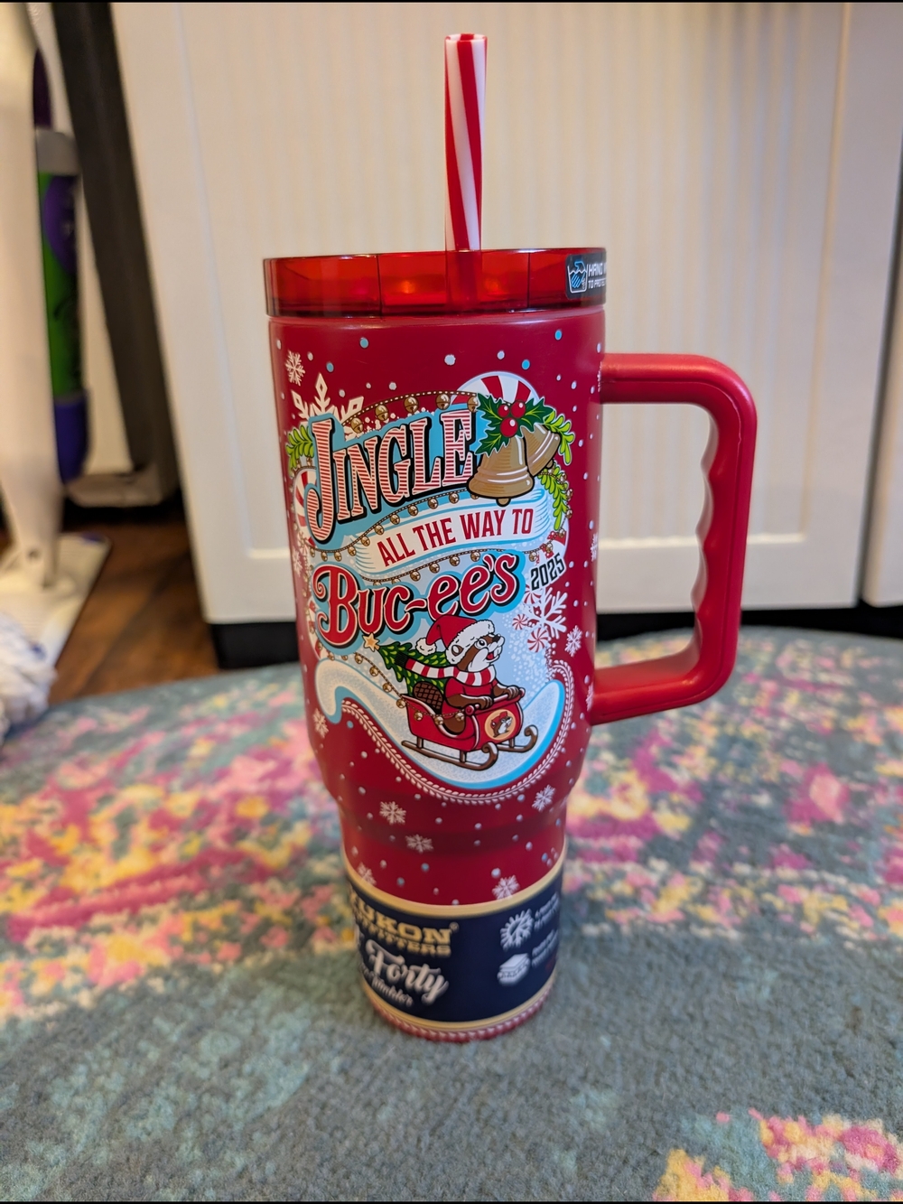 NWT Never Used Buc-ees Jingle 2025 Christmas Tumbler